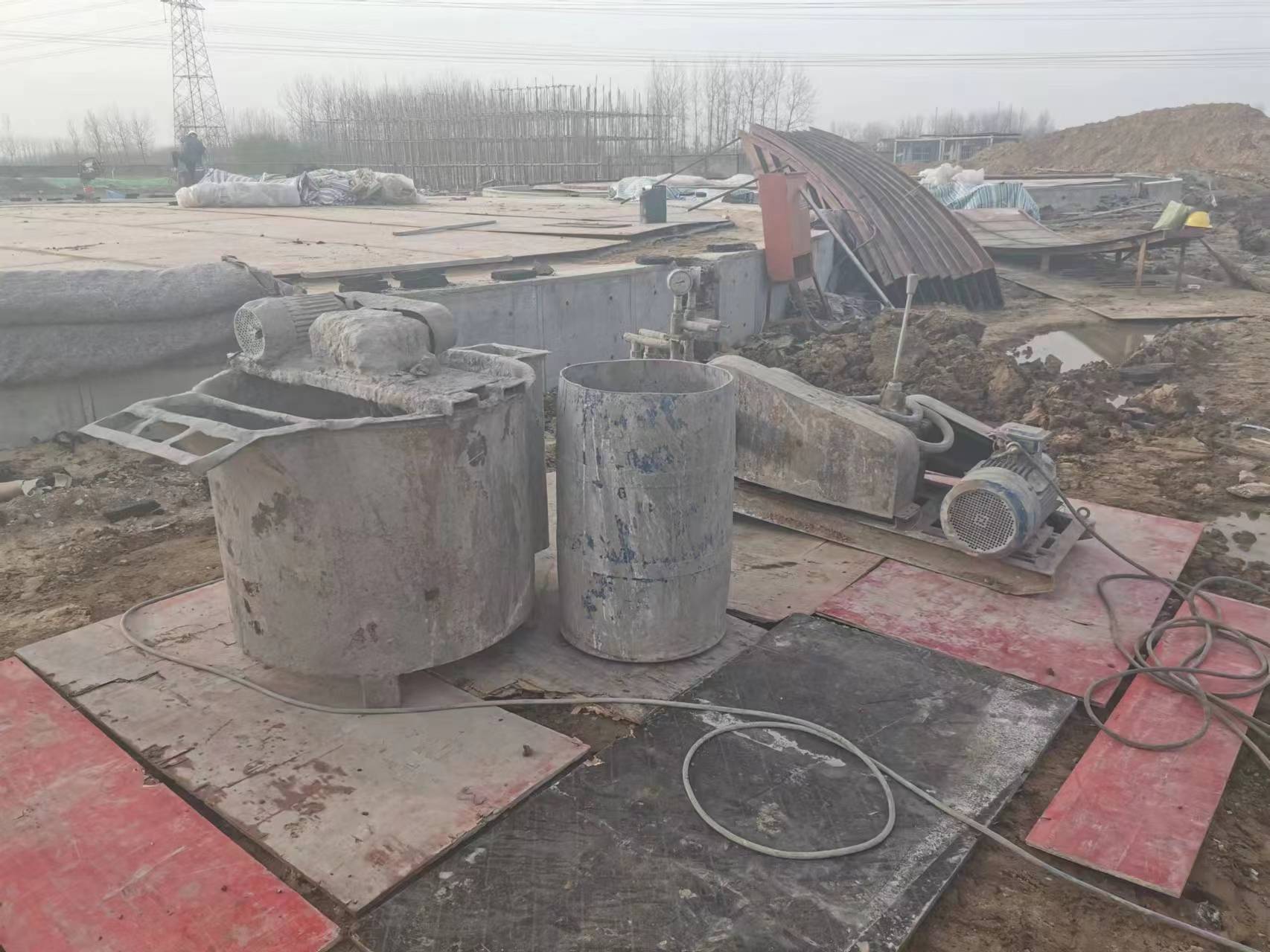 新宾设备基础注浆